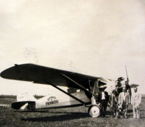 "Spirit of Progress", Larson, and Three Others, 1929