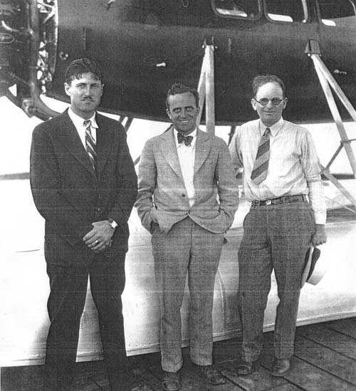 Joe Crosson, Jerry Vultee, Allan Lockheed