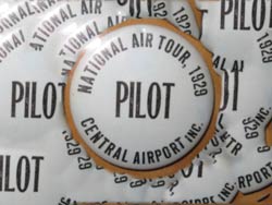 Participant Button, National Air Tour, 1929 (Source: Tietz)