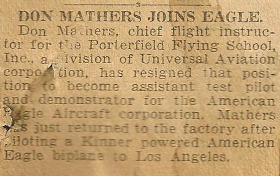 News Article, Source and Date Unknown (Source: Tietz)