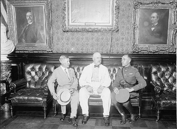 Patrick, Weeks, Maughan, July 8,1924 (Source: LOC via Woodling)