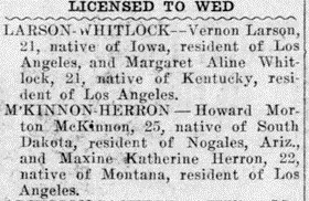 Riverside Daily Press (CA), June 30, 1920 (Source: Woodling)