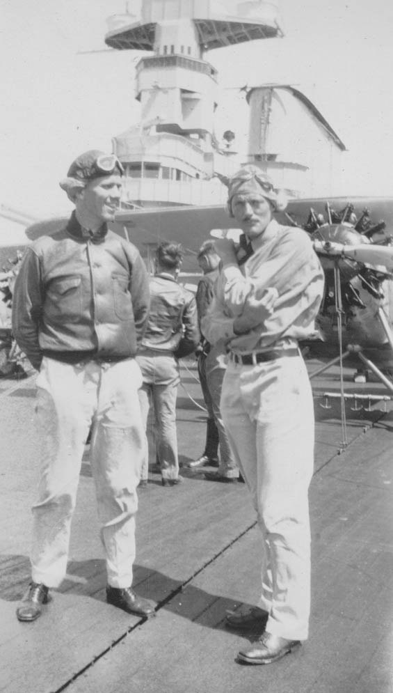 Two Unidentified Officers, Ca. 1928-30 (Source: Barnes)