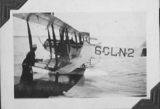 Unidentified Pontoon Aircraft, Ca. 1928-30 (Source: Barnes)