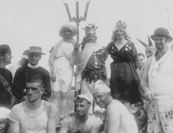 "Crossing the Line" Ca. 1928-30 (Source: Barnes)