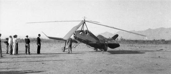 John Miller, NC10781, Tucson, February, 1935