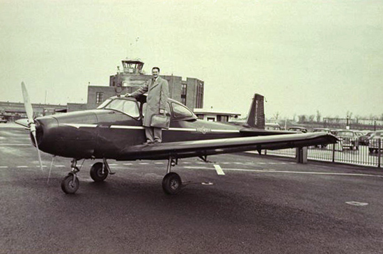 R.B. Moon and Navion, Date Unidentified