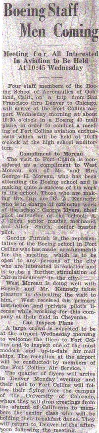 Undated, Unsourced News, Ca. 1930 (Source: Moreau)