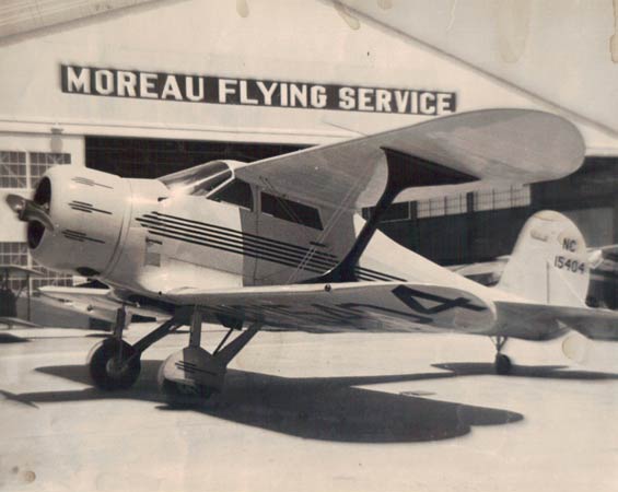 Beech B-17L Staggerwing, Date Unknown, But Before October 28, 1942 (Source: Moreau)