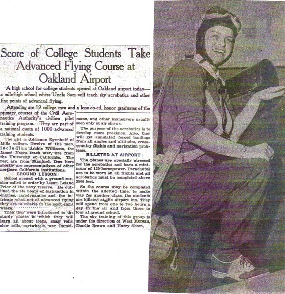 News Article, Moreau Flying Service, Date Unknown (Source: Moreau)