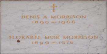 Florabel Muir Grave Marker, Culver City, CA (Source: FindaGrave)