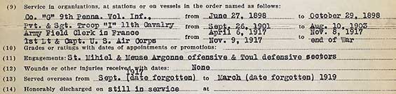 C.M. Savage, Compensation Application, March 24, 1934 (Source: ancestry.com)