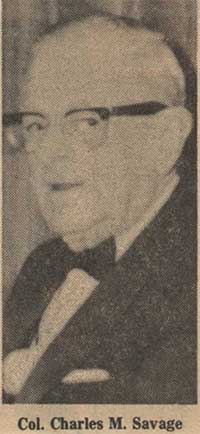 C.M. Savage, Later Life (Source: ancestry.com)