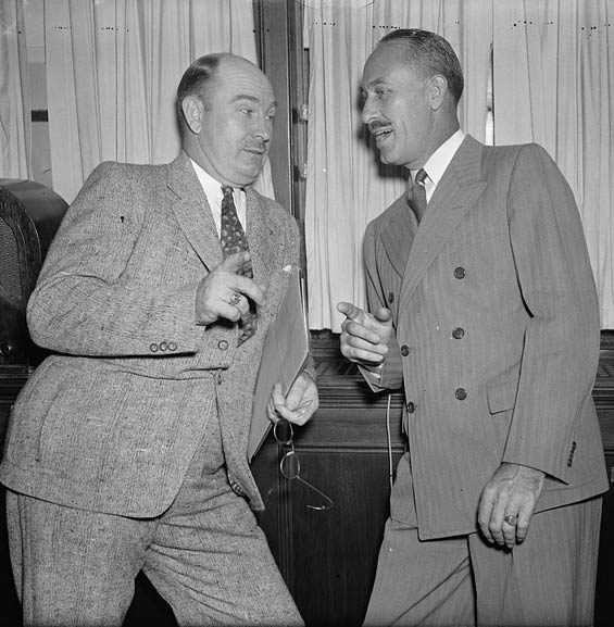 Sumpter Smith (L) and Tom Hardin, Ca. 1940 (Source: Woodling)