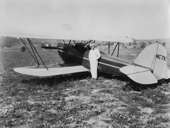 Jay Sodowsky with Bird A NC7K, Date & Location Unknown (Source: Sodowsky)