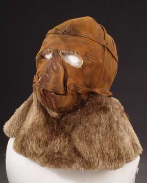 Apollo Soucek's Leather Helmet, 1930 (NASM_A19350035000a001)