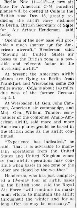 Madera Tribune (CA), March 11, 1948 (Source: newspapers.com) 