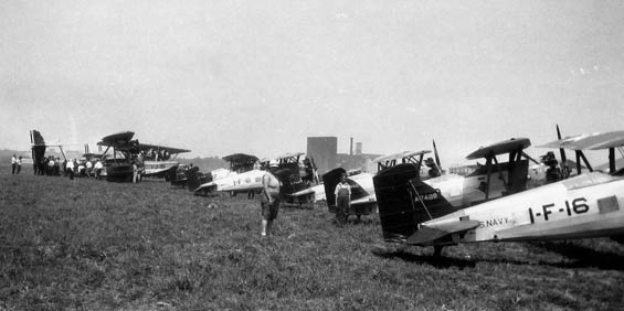 Boeing F2B, A-7428, Foreground, Ca. August 21, 1928 (Source: Welsh)