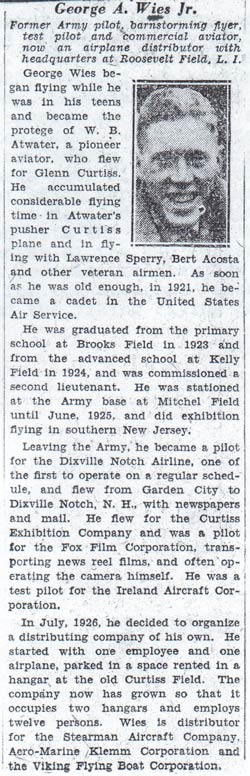 New York Herald Tribune, September 7, 1928 (Source: NASM)