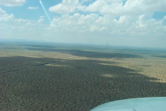 Railroad Tracks Between El Paso and Tucson, 2002 (Source: Webmaster)