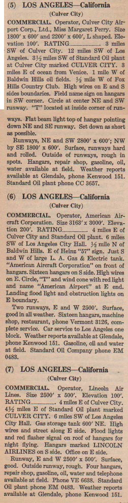 Culver City, CA, Ca. 1931 (Source: Webmaster)