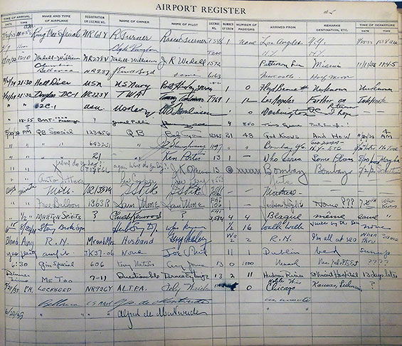 THE REGISTER OF FLOYD BENNETT FIELD, PAGE 5 (Source: COA)